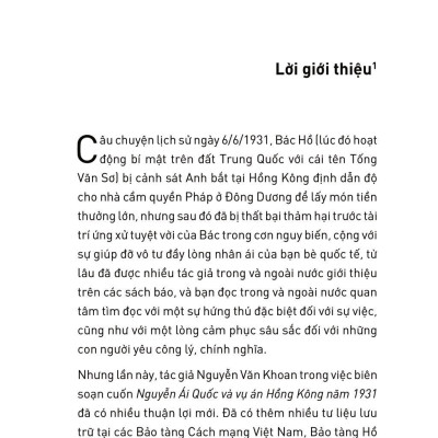 Di Sản Hồ Chí Minh - Nguyễn Ái Quốc Và Vụ Án Hồng Kông Năm 1931