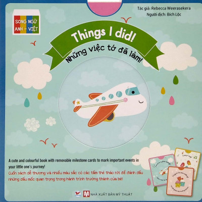 Sách Tương Tác - Things I did - Những Việc Tớ Đã Làm (Song Ngữ Anh Việt)