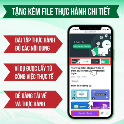 Sách Canva - Bộ 3 Cuốn 21 Ngày Làm Chủ Thiết Kế Canva, Tặng Kèm Video Hướng Dẫn, File Thực Hành