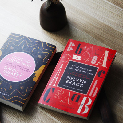 Sách Combo Lược Sử Ngôn Ngữ + Cuộc Phiêu Lưu Của Ngôn Ngữ Anh ( 2 Cuốn) - BẢN QUYỀN