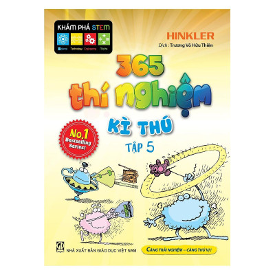 Sách - 365 Thí Nghiệm Kỳ Thú - Combo 5 Cuốn