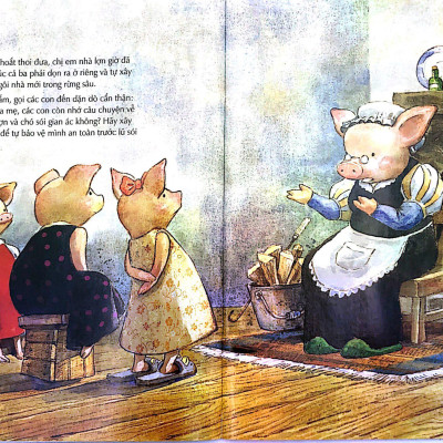 Nhà Lãnh Đạo Nhí - Ba Chị Em Lợn Con