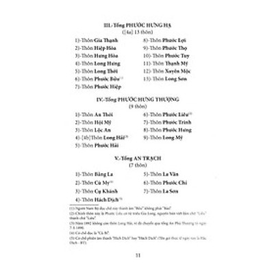 Nam Kỳ Địa Hạt Tổng Thôn Danh Hiệu Mục Lục - San Định Năm Nhâm Thìn 1892