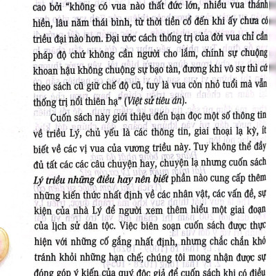 Lý Triều Những Điều Hay Nên Biết
