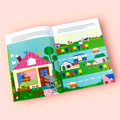 Sách cho bé - Sticker Thần Kỳ Phát Triển Chỉ Số EQ - Cảm Xúc - Dành cho trẻ 3-5 tuổi - Hình dán 3D càng dán càng vui