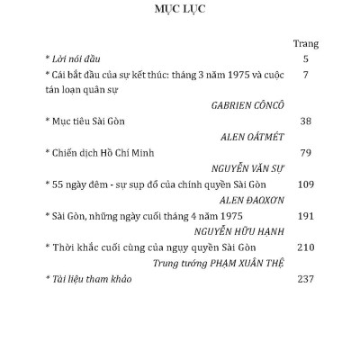 Nội Các Chính Quyền Sài Gòn Những Ngày Cuối Tháng 4 - 1975 (Kỷ niệm 50 năm ngày giải phóng miền Nam thống nhất đất nước 1975 - 2025)