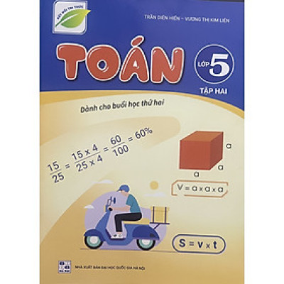 Sách - Toán 5 tập hai (Dành cho buổi học thứ hai) - Kết nối tri thức với cuộc sống