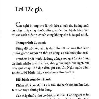 Cẩm Nang Phòng Trị Ung Thư (Tái Bản 2023)