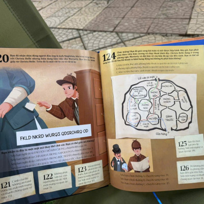 (Bìa cứng, In màu) ESCAPE ROOM ADVENTURES - VỤ ÁN LỚN NHẤT CỦA SHERLOCK HOLMES - Lời Alex Woolf, Sian James Minh hoạ - Hồng Vũ dịch - Sách Nhân Dân