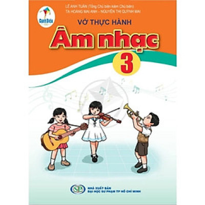 Sách - Vở thực hành Âm Nhạc 3 - Cánh Diều