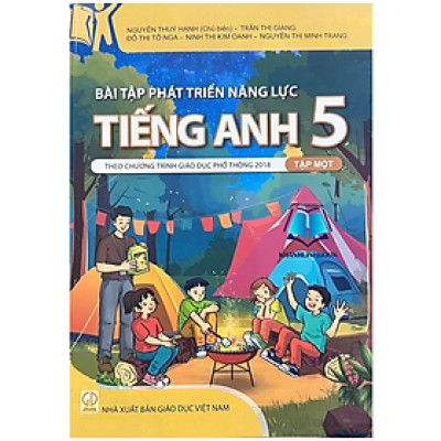 Sách - Bài tập phát triển năng lực tiếng anh 5 tập 1 ( Theo chương trình giáo dục phổ thông 2018 )
