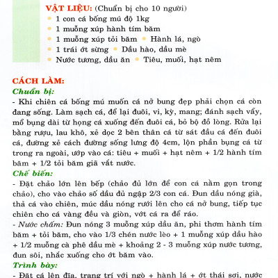 30 Món Ngon Đãi Tiệc (VT)