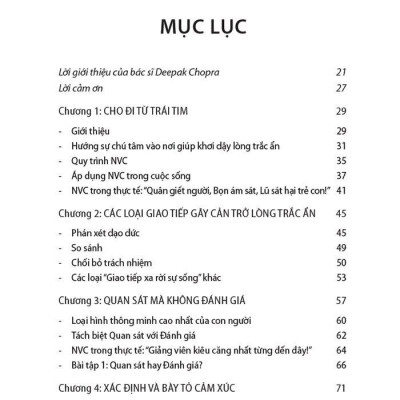 Giao Tiếp Bất Bạo Động - Ngôn Ngữ Của Lòng Trắc Ẩn