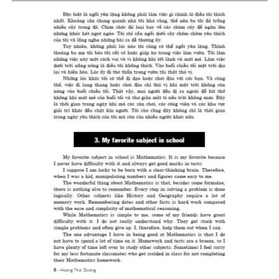 Tuyển Tập Những Bài Luận Tiếng Anh 