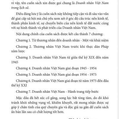 Doanh Nhân Việt Nam Trong Lịch Sử