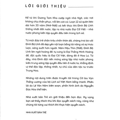 Lịch Sử Việt Nam Bằng Tranh - Cờ Lau Vạn Thắng Vương (Bản Màu)