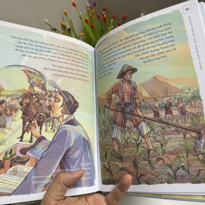 [Bộ LỊCH SỬ VIỆT NAM BẰNG TRANH] -LỊCH SỬ VIỆT NAM BẰNG TRANH – Tập thứ 17 trong bộ sách quan trọng cho tuổi thơ đã ra mắt: QUANG TRUNG ĐẠI PHÁ QUÂN THANH– NXB Trẻ