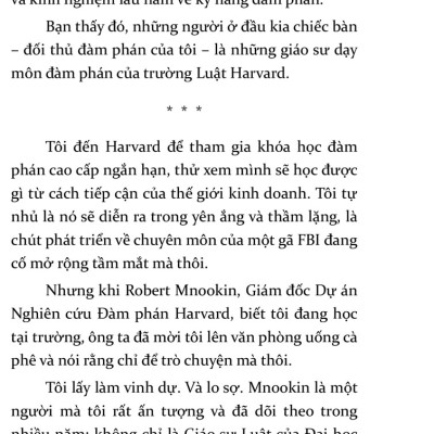 Đừng bao giờ chia đôi lợi ích trong mọi cuộc đàm phán_Al