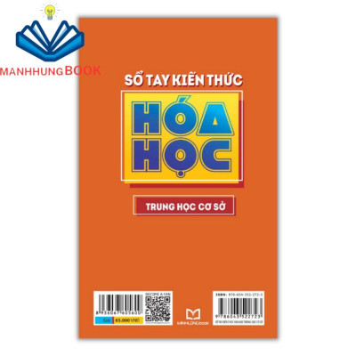 Sách - Sổ Tay Kiến Thức Hóa Học Trung Học Cơ Sở