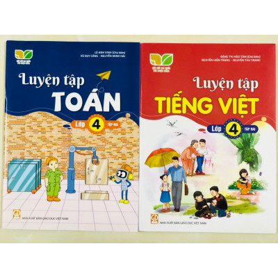 Sách - Combo Luyện tập Toán + Tiếng việt lớp 4 tập 2 ( kết nối )