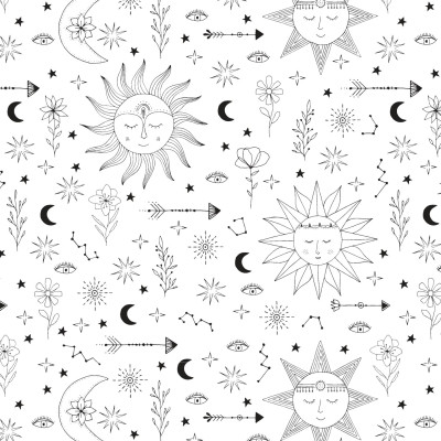 Sách Tô Màu Chiêm Tinh - Tô Màu Theo Cách Của Bạn Để Khai Mở Trực Giác Diệu Kỳ