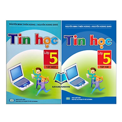 Sách - Combo Tin học Lớp 5 - Tập 1 + 2 (KP)