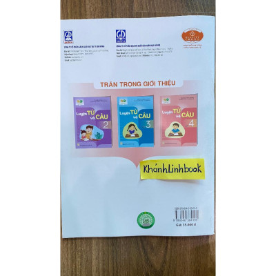 Sách - Luyện từ và câu lớp 4 (kết nối tri thức với cuộc sống)