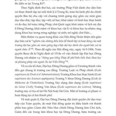 Giáo Dục Việt Nam Thời Kỳ Thuộc Địa Qua Tài Liệu Và Tư Liệu Lưu Trữ (1858 - 1945)