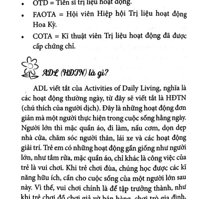 Hướng Dẫn Cha Mẹ Thực Hành Trị Liệu Hoạt Động Cho Trẻ Tự Kỷ