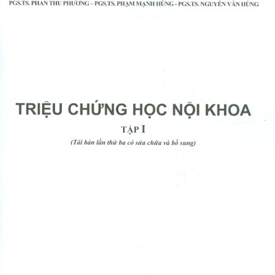 Combo 2 tập Triệu Chứng Học Nội Khoa (Tái bản lần thứ ba có sửa chữa và bổ sung) - Bản in năm 2021