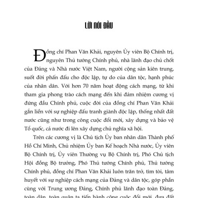 Thủ tướng Phan Văn Khải và những quyết sách chiến lược (Tuyển chọn tài liệu lưu trữ) xuất bản lần thứ hai - bản in 2024