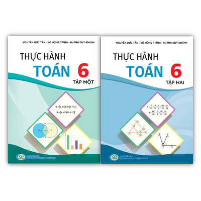 Sách - Combo Thực hành Toán 6 - tập 1 + 2 (KP)