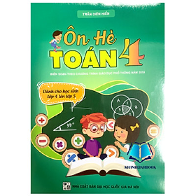 Sách - Ôn hè toán 4 (QL)