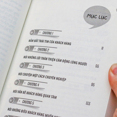 Lời nói chạm đến tim khách hàng