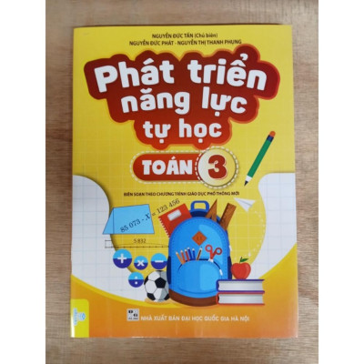 Sách - Phát Triển Năng Lực Tự Học Toán 3 ( Biên soan theo chương trình GDPT mới )