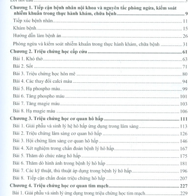 Combo 2 tập Triệu Chứng Học Nội Khoa (Tái bản lần thứ ba có sửa chữa và bổ sung) - Bản in năm 2021