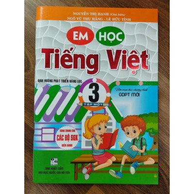 Sách - Em Học Tiếng Việt 3 - Tập 1 (Biên Soạn Theo Chương Trình GDPT Mới)