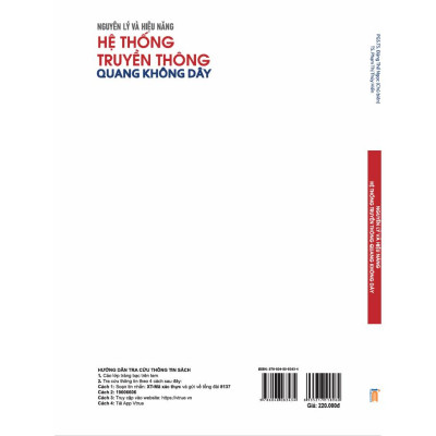 Sách Nguyên lý và Hiệu năng Hệ thống truyền thông quang không dây