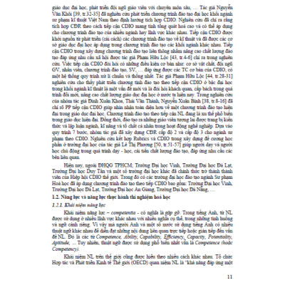 Sách - Phát triển năng lực thực hành thí nghiệm cho sinh viên sư phạm hóa học theo tiếp cận cdio