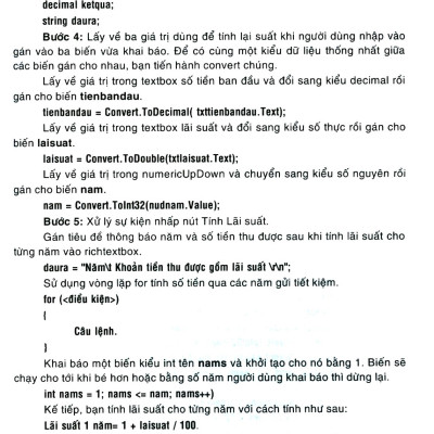 Lập Trình Với C# - STK