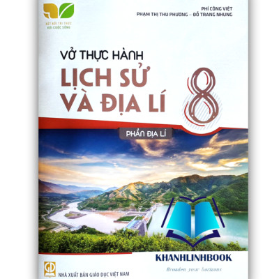 Sách - Combo vở thực hành lịch sử và địa lí 8 phần Địa Lí + lịch sử ( kết nối tri thức )