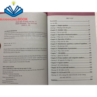 Sách - Đánh thức tài năng toán học 6