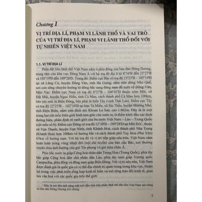 Sách - Giáo trình địa lí tự nhiên Việt Nam