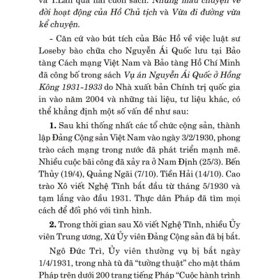 Di Sản Hồ Chí Minh - Nguyễn Ái Quốc Và Vụ Án Hồng Kông Năm 1931