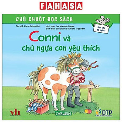 Sách - Chú Chuột Đọc Sách - Conni Và Chú Ngựa Con Yêu Thích