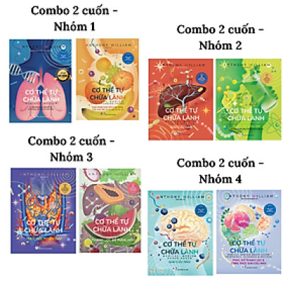 Combo 2 Cuốn: Cơ Thể Tự Chữa Lành