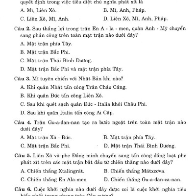 Luyện Thi Trung Học Phổ Thông Quốc Gia 2019 - Khoa Học Xã Hội