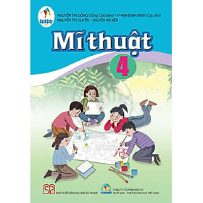 Sách giáo khoa Mĩ thuật 4- Cánh Diều (Kèm Nilon bọc Sách)