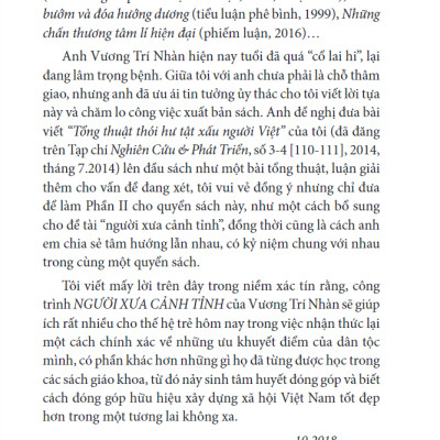 Người Xưa Cảnh Tỉnh (Tái Bản 2024)