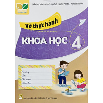 Sách - Vở thực hành Khoa học lớp 4 (HB)